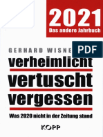 Verheimlicht, Vertuscht, Vergessen - Was 2020 Nicht in Der Zeitung Stand