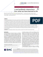 Bacteriophages and Antibiotic Interactions in Clin