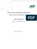 Oscar Editor US Manual X-718BK X-738K X-748K