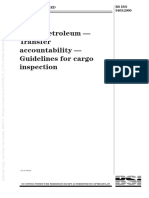 (BS ISO 9403-2000) - Crude Petroleum. Transfer Accountability. Guidelines For Cargo Inspection.