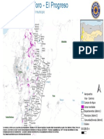 El Progreso Mapa