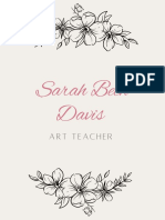 Sarah Davis Teaching Portfolio