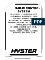 Hydraulic Control System: PART NO. 4034399 2200 SRM 1481