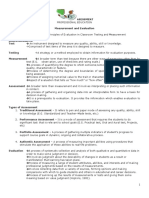 Assessment Handout