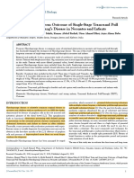 Short Term and Long Term Outcome of Single-Stage Trans-Anal Pull Through For Hirschsprung's Disease in Neonates and Infants