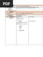 Lesson Plan English and Math