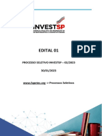 01 Edital 01 - Processo Seletivo InvestSP 02-2023