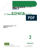 Ethics Module 2 1st Sem 2022 2023