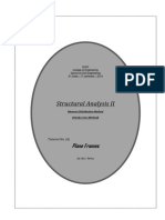 Structural Analysis II: Plane Frames