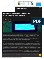 Polyakov Direct Digital Synthesis Receiver - Hackaday