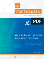 Livro Digital - Aplicação Do Acento Indicativo de Crase