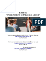 EPC - Descriptif Des Enseignements L1 L2 L3