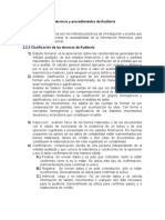 Técnicas y Procedimientos de Auditoria