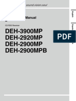 Deh-2900mp Manual en de Es