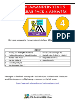 Year 5 Maths Grab Pack 4ans