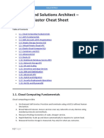 AWS Solutions Architect Associate Master Cheat Sheet