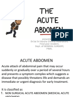 Acute Abdomen