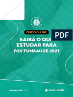 Saiba o Que Estudar para FGV FUNSAUDE-1627331406