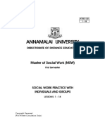 SW Practice With Individual and Groups