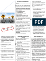 Prevención Accidentalidad-Pedagogía Preventiva-Políticas. Seguridad Vial