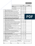 Checklist1301 - Plastering Work