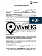 Contrato de Intermediación Inmobiliaria para Venta de Inmuebles Sociedad Conyugal Con Exclusividad