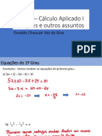 Aula 02 - Equações e Outros Assuntos - 24-02-2022