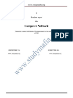 CSE Computer Networks PDF Report