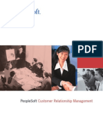 Peoplesoft: Customer Relationship Management