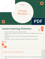 Reporting Forced Vibration