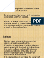 RAILWAYS, Ballast and Sleepers