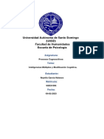 Inteligencias Múltiples y Modificación Cognitiva