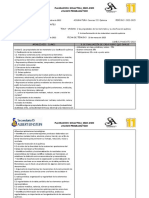 Avance Programatico. Quimica. 2do. Trimestre 3A