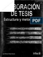 RIVAS TOVAR, L. A. - Elaboración de Tesis (Estructura y Metodología) (OCR) (Por Ganz1912)