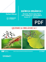 QUÍMICA ORGANICA I - Semana 1