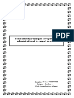 COMMENT REDIGER QUELQUES CORRESPONDANCES ADTIVES (Enregistré Automatiquement)