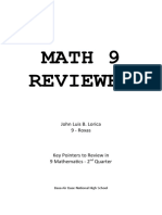 Math 9 Reviewer