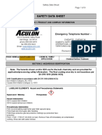 Aculon NanoProof 5.0X SDS