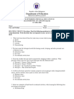 Grade 12 Assessment Tool First Quarter