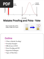 Mistake Proofing and Poka-Yoke