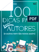 100 Dicas para Novos Autores (E Outros Nem Tão Novos Assim) - Janaina Rico