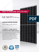 LG NeON® H BiFacial (440W-445W-450W)