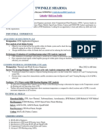 Twinkle Sharma Resume PDF