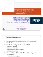 Securities Market Development in Cambodia - HUOT Pum - 07 April 2011