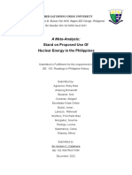 A Meta Analysis - Stand On Proposed Use of Nuclear Energy On The Country 4