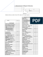 Check-List-Maquina-Perforadora Diario para Grupo de Trabajo