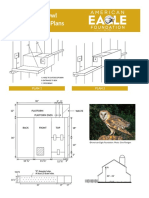 Barn Owl Nest Box Plans