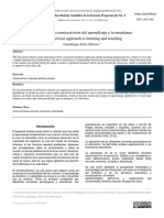 Aproximación Constructivista Del Aprendizaje y La Enseñanza - Guadalupe Solis Sibrian