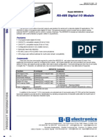 RS-485 Digital I/O Module: Description