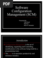 Software Configuration Management (SCM)